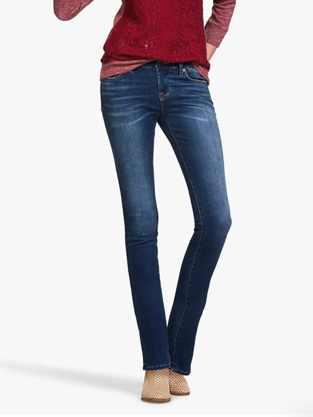 Lucky Brand Brooke Straight Denim Ankle Jeans Women SZ 6/28 in Simi Valley